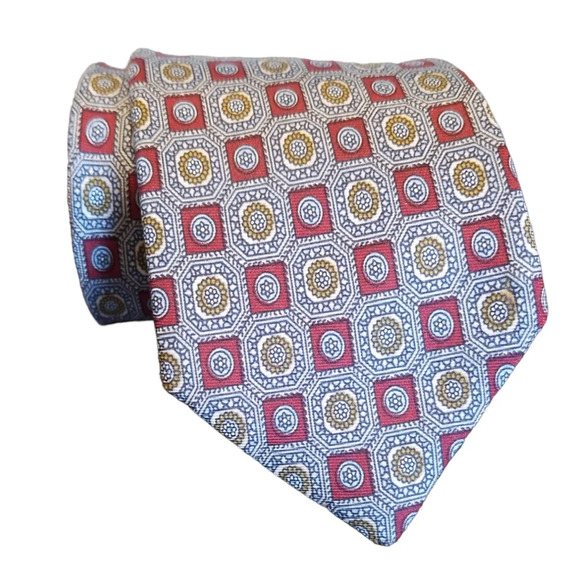 Cambridge Collection Italian Silk Vintage Tie - Picture 1 of 4